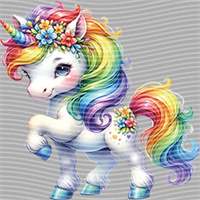 Rainbow Horse-RH 463